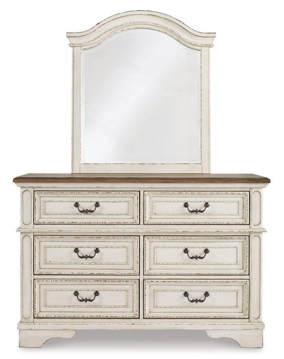 Realyn Dresser and Mirror - Premium Dresser & Mirror from Ashley Furniture - Just $828.57! Shop now at Furniture Wholesale Plus  We are the best furniture store in Nashville, Hendersonville, Goodlettsville, Madison, Antioch, Mount Juliet, Lebanon, Gallatin, Springfield, Murfreesboro, Franklin, Brentwood