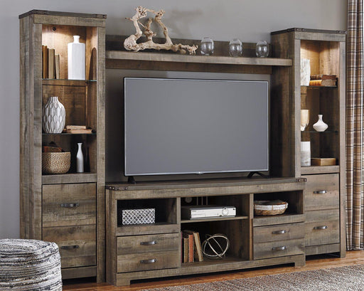 Trinell 4-Piece Entertainment Center - Premium Entertainment Center from Ashley Furniture - Just $416.29! Shop now at Furniture Wholesale Plus  We are the best furniture store in Nashville, Hendersonville, Goodlettsville, Madison, Antioch, Mount Juliet, Lebanon, Gallatin, Springfield, Murfreesboro, Franklin, Brentwood