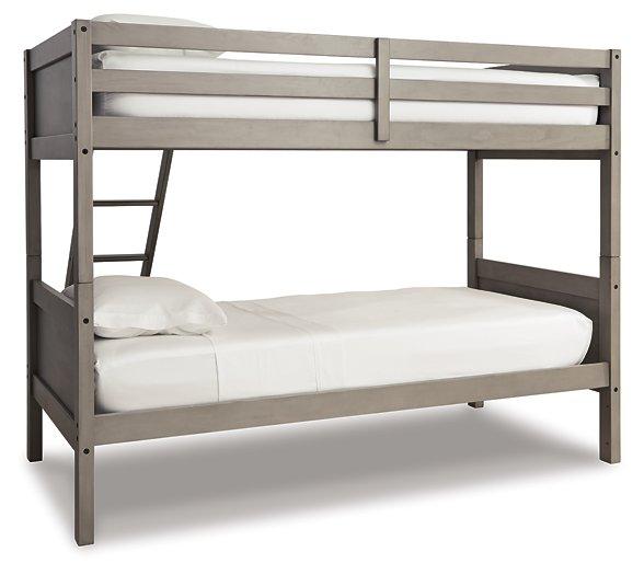 Lettner Youth / Bunk Bed with Ladder - Premium Youth Bed from Ashley Furniture - Just $456.53! Shop now at Furniture Wholesale Plus  We are the best furniture store in Nashville, Hendersonville, Goodlettsville, Madison, Antioch, Mount Juliet, Lebanon, Gallatin, Springfield, Murfreesboro, Franklin, Brentwood