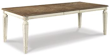 Realyn Dining Extension Table - Premium Dining Table from Ashley Furniture - Just $538.97! Shop now at Furniture Wholesale Plus  We are the best furniture store in Nashville, Hendersonville, Goodlettsville, Madison, Antioch, Mount Juliet, Lebanon, Gallatin, Springfield, Murfreesboro, Franklin, Brentwood