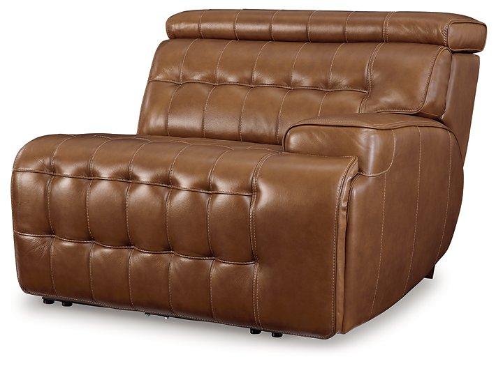 Temmpton Power Reclining Sectional Loveseat with Console - Premium Sectional from Ashley Furniture - Just $2365.29! Shop now at Furniture Wholesale Plus  We are the best furniture store in Nashville, Hendersonville, Goodlettsville, Madison, Antioch, Mount Juliet, Lebanon, Gallatin, Springfield, Murfreesboro, Franklin, Brentwood