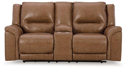 Trasimeno Power Reclining Loveseat with Console - Premium Loveseat from Ashley Furniture - Just $1425.62! Shop now at Furniture Wholesale Plus  We are the best furniture store in Nashville, Hendersonville, Goodlettsville, Madison, Antioch, Mount Juliet, Lebanon, Gallatin, Springfield, Murfreesboro, Franklin, Brentwood