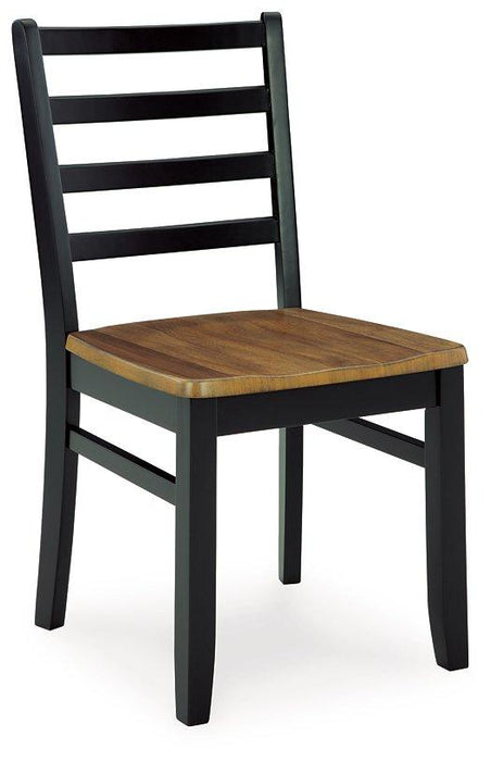 Blondon Dining Table and 6 Chairs (Set of 7) - Premium Dining Table from Ashley Furniture - Just $621.44! Shop now at Furniture Wholesale Plus  We are the best furniture store in Nashville, Hendersonville, Goodlettsville, Madison, Antioch, Mount Juliet, Lebanon, Gallatin, Springfield, Murfreesboro, Franklin, Brentwood