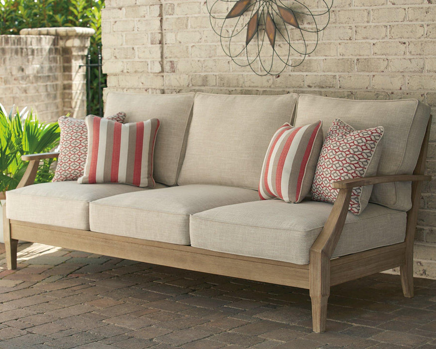 Clare View Outdoor Seating Set - Premium Outdoor Seating Set from Ashley Furniture - Just $1290.38! Shop now at Furniture Wholesale Plus  We are the best furniture store in Nashville, Hendersonville, Goodlettsville, Madison, Antioch, Mount Juliet, Lebanon, Gallatin, Springfield, Murfreesboro, Franklin, Brentwood