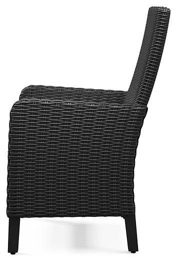 Beachcroft Outdoor Arm Chair with Cushion (Set of 2) - Premium Outdoor Dining Chair from Ashley Furniture - Just $770.66! Shop now at Furniture Wholesale Plus  We are the best furniture store in Nashville, Hendersonville, Goodlettsville, Madison, Antioch, Mount Juliet, Lebanon, Gallatin, Springfield, Murfreesboro, Franklin, Brentwood