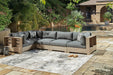 Citrine Park Outdoor Sectional - Premium Outdoor Seating from Ashley Furniture - Just $1607.46! Shop now at Furniture Wholesale Plus  We are the best furniture store in Nashville, Hendersonville, Goodlettsville, Madison, Antioch, Mount Juliet, Lebanon, Gallatin, Springfield, Murfreesboro, Franklin, Brentwood