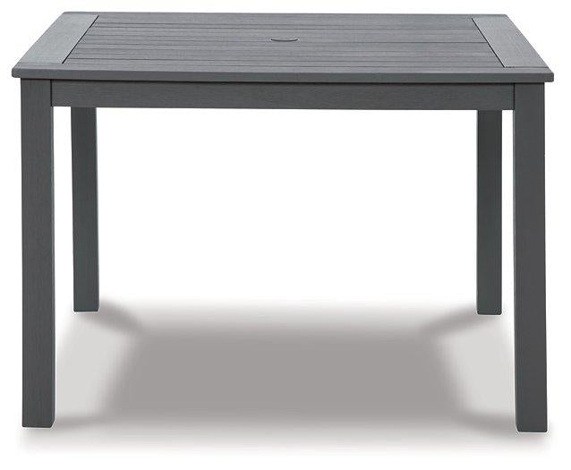 Eden Town Outdoor Dining Table - Premium Outdoor Dining Table from Ashley Furniture - Just $257.42! Shop now at Furniture Wholesale Plus  We are the best furniture store in Nashville, Hendersonville, Goodlettsville, Madison, Antioch, Mount Juliet, Lebanon, Gallatin, Springfield, Murfreesboro, Franklin, Brentwood