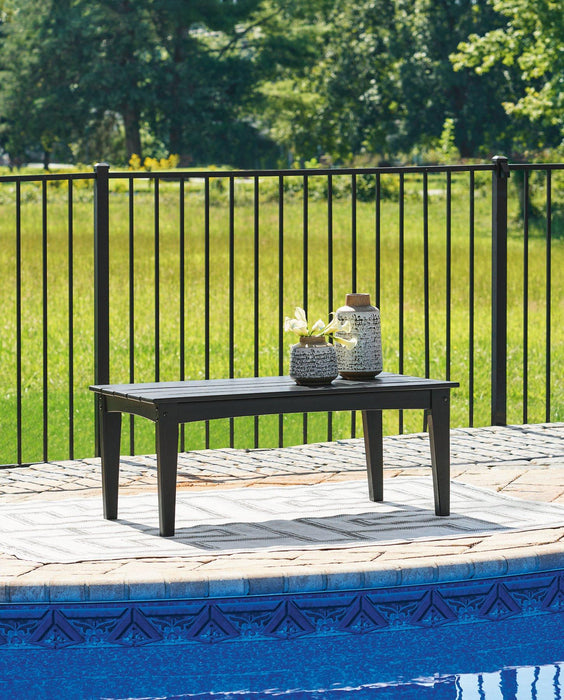 Hyland wave Outdoor Coffee Table - Premium Outdoor Cocktail Table from Ashley Furniture - Just $243.84! Shop now at Furniture Wholesale Plus  We are the best furniture store in Nashville, Hendersonville, Goodlettsville, Madison, Antioch, Mount Juliet, Lebanon, Gallatin, Springfield, Murfreesboro, Franklin, Brentwood