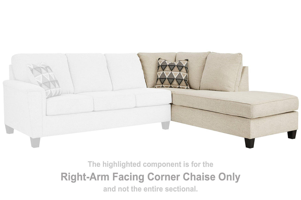 Abinger 2-Piece Sectional with Chaise - Premium Sectional from Ashley Furniture - Just $1044.08! Shop now at Furniture Wholesale Plus  We are the best furniture store in Nashville, Hendersonville, Goodlettsville, Madison, Antioch, Mount Juliet, Lebanon, Gallatin, Springfield, Murfreesboro, Franklin, Brentwood