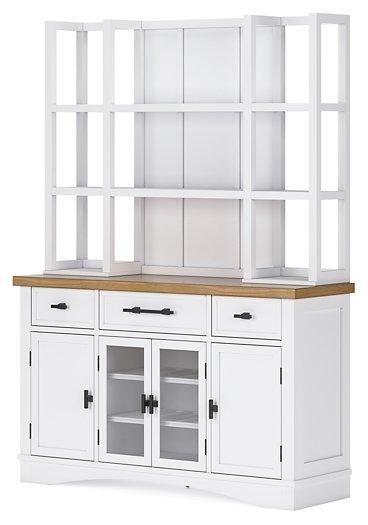 Ashbryn Dining Server and Hutch - Premium Server from Ashley Furniture - Just $1035.73! Shop now at Furniture Wholesale Plus  We are the best furniture store in Nashville, Hendersonville, Goodlettsville, Madison, Antioch, Mount Juliet, Lebanon, Gallatin, Springfield, Murfreesboro, Franklin, Brentwood