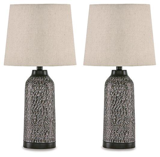 Lanson Table Lamp (Set of 2) - Premium Table Lamp Pair from Ashley Furniture - Just $99.08! Shop now at Furniture Wholesale Plus  We are the best furniture store in Nashville, Hendersonville, Goodlettsville, Madison, Antioch, Mount Juliet, Lebanon, Gallatin, Springfield, Murfreesboro, Franklin, Brentwood