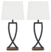 Makara Table Lamp (Set of 2) - Premium Table Lamp Pair from Ashley Furniture - Just $99.08! Shop now at Furniture Wholesale Plus  We are the best furniture store in Nashville, Hendersonville, Goodlettsville, Madison, Antioch, Mount Juliet, Lebanon, Gallatin, Springfield, Murfreesboro, Franklin, Brentwood