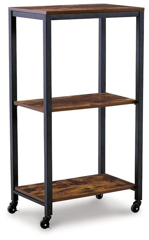 Bevinfield Bar Cart - Premium Bar Cart from Ashley Furniture - Just $116.73! Shop now at Furniture Wholesale Plus  We are the best furniture store in Nashville, Hendersonville, Goodlettsville, Madison, Antioch, Mount Juliet, Lebanon, Gallatin, Springfield, Murfreesboro, Franklin, Brentwood