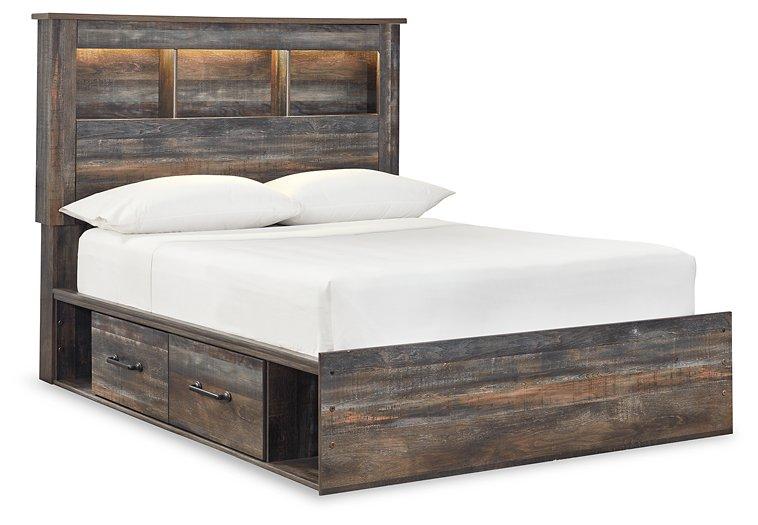 Drystan Bed with 4 Storage Drawers - Premium Bed from Ashley Furniture - Just $782.35! Shop now at Furniture Wholesale Plus  We are the best furniture store in Nashville, Hendersonville, Goodlettsville, Madison, Antioch, Mount Juliet, Lebanon, Gallatin, Springfield, Murfreesboro, Franklin, Brentwood