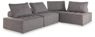 Bree Zee Outdoor Sectional - Premium Outdoor Seating from Ashley Furniture - Just $788.31! Shop now at Furniture Wholesale Plus  We are the best furniture store in Nashville, Hendersonville, Goodlettsville, Madison, Antioch, Mount Juliet, Lebanon, Gallatin, Springfield, Murfreesboro, Franklin, Brentwood