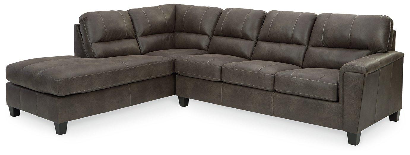 Navi 2-Piece Sectional with Chaise - Premium Sectional from Ashley Furniture - Just $1044.08! Shop now at Furniture Wholesale Plus  We are the best furniture store in Nashville, Hendersonville, Goodlettsville, Madison, Antioch, Mount Juliet, Lebanon, Gallatin, Springfield, Murfreesboro, Franklin, Brentwood