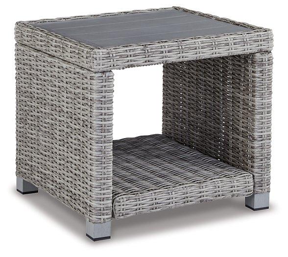 Naples Beach Outdoor End Table - Premium Outdoor End Table from Ashley Furniture - Just $189.12! Shop now at Furniture Wholesale Plus  We are the best furniture store in Nashville, Hendersonville, Goodlettsville, Madison, Antioch, Mount Juliet, Lebanon, Gallatin, Springfield, Murfreesboro, Franklin, Brentwood