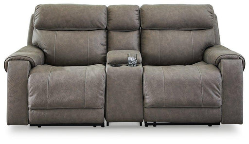 Starbot 3-Piece Power Reclining Loveseat with Console - Premium Loveseat from Ashley Furniture - Just $1800.36! Shop now at Furniture Wholesale Plus  We are the best furniture store in Nashville, Hendersonville, Goodlettsville, Madison, Antioch, Mount Juliet, Lebanon, Gallatin, Springfield, Murfreesboro, Franklin, Brentwood