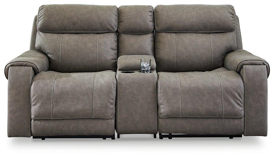 Starbot 3-Piece Power Reclining Loveseat with Console - Premium Loveseat from Ashley Furniture - Just $1800.36! Shop now at Furniture Wholesale Plus  We are the best furniture store in Nashville, Hendersonville, Goodlettsville, Madison, Antioch, Mount Juliet, Lebanon, Gallatin, Springfield, Murfreesboro, Franklin, Brentwood