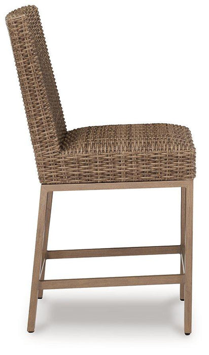 Walton Bridge Outdoor Bar Stool (Set of 2) - Premium Outdoor Barstool from Ashley Furniture - Just $663.66! Shop now at Furniture Wholesale Plus  We are the best furniture store in Nashville, Hendersonville, Goodlettsville, Madison, Antioch, Mount Juliet, Lebanon, Gallatin, Springfield, Murfreesboro, Franklin, Brentwood