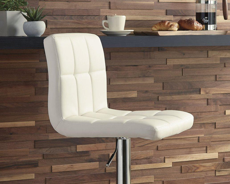 Bellatier Adjustable Height Bar Stool - Premium Barstool from Ashley Furniture - Just $104.58! Shop now at Furniture Wholesale Plus  We are the best furniture store in Nashville, Hendersonville, Goodlettsville, Madison, Antioch, Mount Juliet, Lebanon, Gallatin, Springfield, Murfreesboro, Franklin, Brentwood