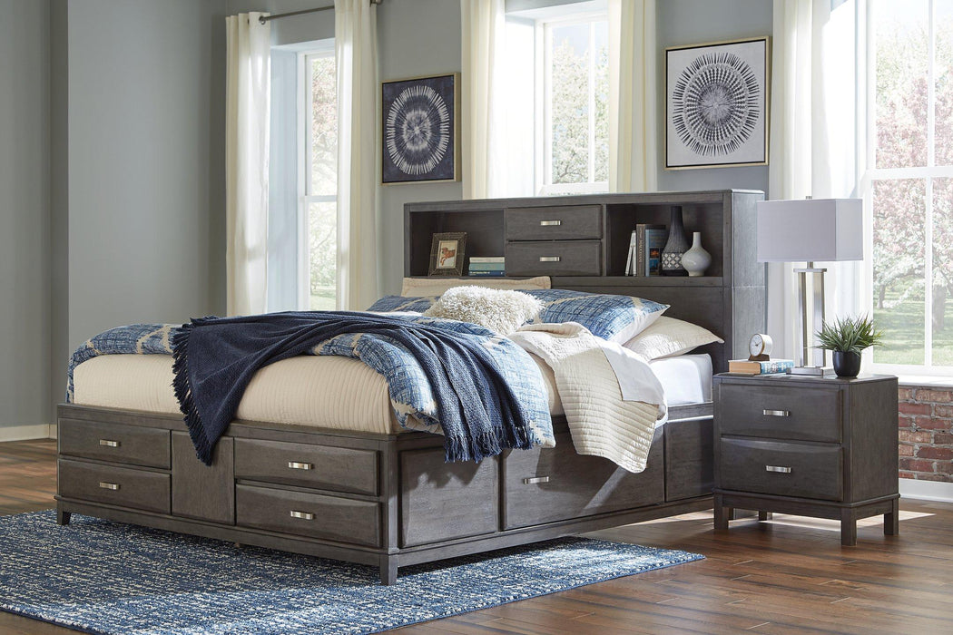 Caitbrook Storage Bed with 8 Drawers - Premium Bed from Ashley Furniture - Just $951.26! Shop now at Furniture Wholesale Plus  We are the best furniture store in Nashville, Hendersonville, Goodlettsville, Madison, Antioch, Mount Juliet, Lebanon, Gallatin, Springfield, Murfreesboro, Franklin, Brentwood