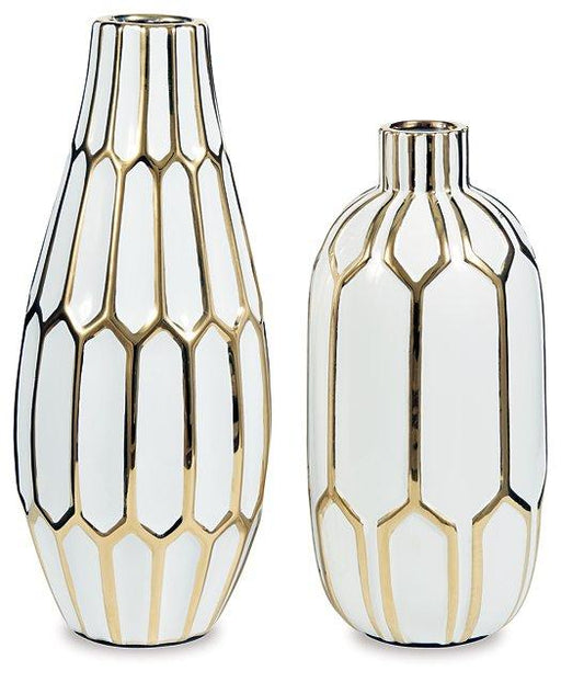 Mohsen Vase (Set of 2) - Premium Vase from Ashley Furniture - Just $70.83! Shop now at Furniture Wholesale Plus  We are the best furniture store in Nashville, Hendersonville, Goodlettsville, Madison, Antioch, Mount Juliet, Lebanon, Gallatin, Springfield, Murfreesboro, Franklin, Brentwood