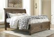 Flynnter Bed with 2 Storage Drawers - Premium Bed from Ashley Furniture - Just $993.50! Shop now at Furniture Wholesale Plus  We are the best furniture store in Nashville, Hendersonville, Goodlettsville, Madison, Antioch, Mount Juliet, Lebanon, Gallatin, Springfield, Murfreesboro, Franklin, Brentwood