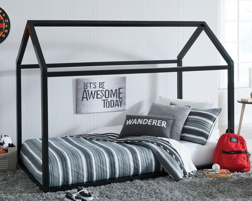 Flannibrook House Bed Frame - Premium Bed from Ashley Furniture - Just $215.20! Shop now at Furniture Wholesale Plus  We are the best furniture store in Nashville, Hendersonville, Goodlettsville, Madison, Antioch, Mount Juliet, Lebanon, Gallatin, Springfield, Murfreesboro, Franklin, Brentwood