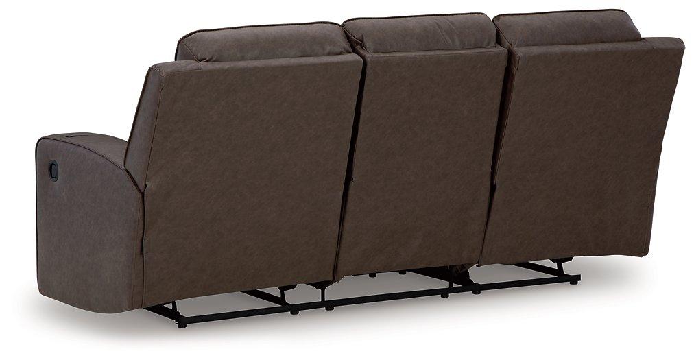 Lavenhorne Reclining Sofa with Drop Down Table - Premium Sofa from Ashley Furniture - Just $855.87! Shop now at Furniture Wholesale Plus  We are the best furniture store in Nashville, Hendersonville, Goodlettsville, Madison, Antioch, Mount Juliet, Lebanon, Gallatin, Springfield, Murfreesboro, Franklin, Brentwood