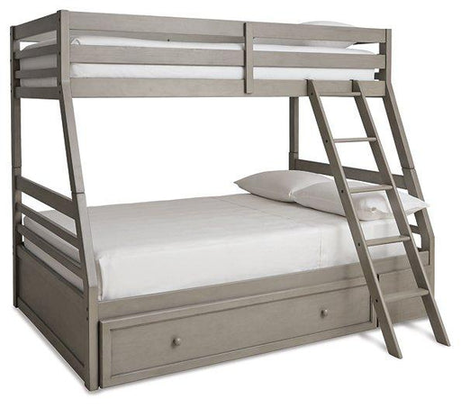 Lettner Youth Bunk Bed with 1 Large Storage Drawer - Premium Youth Bed from Ashley Furniture - Just $828.59! Shop now at Furniture Wholesale Plus  We are the best furniture store in Nashville, Hendersonville, Goodlettsville, Madison, Antioch, Mount Juliet, Lebanon, Gallatin, Springfield, Murfreesboro, Franklin, Brentwood