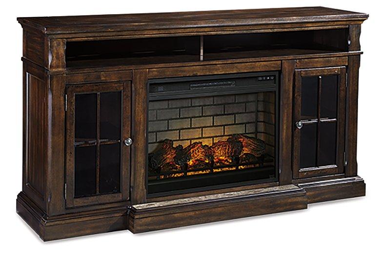 Roddinton 72" TV Stand with Electric Fireplace - Premium TV Stand from Ashley Furniture - Just $1242.86! Shop now at Furniture Wholesale Plus  We are the best furniture store in Nashville, Hendersonville, Goodlettsville, Madison, Antioch, Mount Juliet, Lebanon, Gallatin, Springfield, Murfreesboro, Franklin, Brentwood