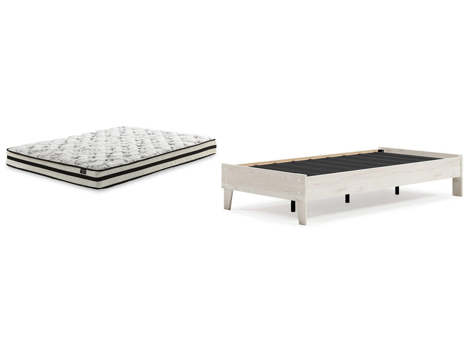 Socalle Bed and Mattress Set - Premium Mattress Set from Ashley Furniture - Just $351.57! Shop now at Furniture Wholesale Plus  We are the best furniture store in Nashville, Hendersonville, Goodlettsville, Madison, Antioch, Mount Juliet, Lebanon, Gallatin, Springfield, Murfreesboro, Franklin, Brentwood