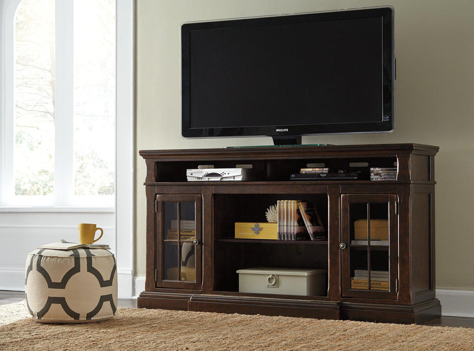 Roddinton 72" TV Stand with Electric Fireplace - Premium TV Stand from Ashley Furniture - Just $1242.86! Shop now at Furniture Wholesale Plus  We are the best furniture store in Nashville, Hendersonville, Goodlettsville, Madison, Antioch, Mount Juliet, Lebanon, Gallatin, Springfield, Murfreesboro, Franklin, Brentwood