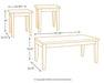 Theo Table (Set of 3) - Premium Table Set from Ashley Furniture - Just $280.92! Shop now at Furniture Wholesale Plus  We are the best furniture store in Nashville, Hendersonville, Goodlettsville, Madison, Antioch, Mount Juliet, Lebanon, Gallatin, Springfield, Murfreesboro, Franklin, Brentwood