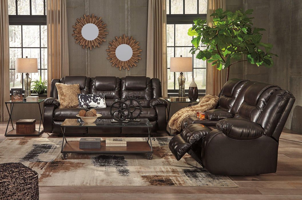 Vacherie Reclining Loveseat with Console - Premium Loveseat from Ashley Furniture - Just $790.08! Shop now at Furniture Wholesale Plus  We are the best furniture store in Nashville, Hendersonville, Goodlettsville, Madison, Antioch, Mount Juliet, Lebanon, Gallatin, Springfield, Murfreesboro, Franklin, Brentwood