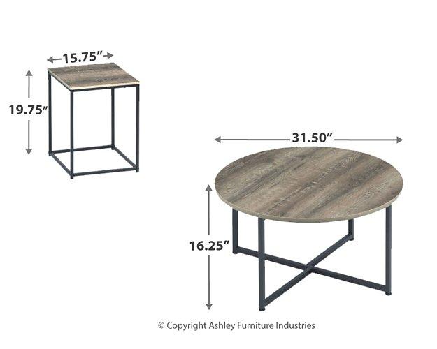 Wadeworth Table (Set of 3) - Premium Table Set from Ashley Furniture - Just $125.56! Shop now at Furniture Wholesale Plus  We are the best furniture store in Nashville, Hendersonville, Goodlettsville, Madison, Antioch, Mount Juliet, Lebanon, Gallatin, Springfield, Murfreesboro, Franklin, Brentwood