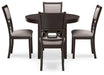 Langwest Dining Table and 4 Chairs (Set of 5) - Premium Dining Table from Ashley Furniture - Just $518.86! Shop now at Furniture Wholesale Plus  We are the best furniture store in Nashville, Hendersonville, Goodlettsville, Madison, Antioch, Mount Juliet, Lebanon, Gallatin, Springfield, Murfreesboro, Franklin, Brentwood