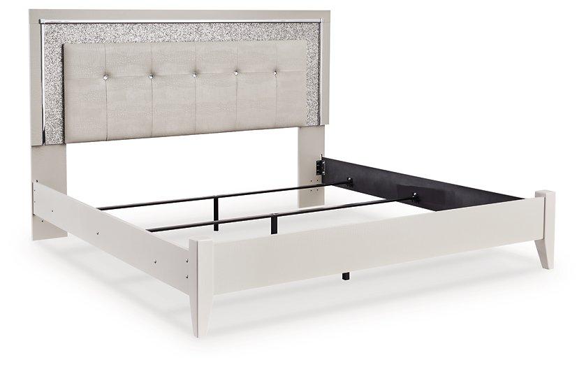 Zyniden Upholstered Bed - Premium Bed from Ashley Furniture - Just $424.35! Shop now at Furniture Wholesale Plus  We are the best furniture store in Nashville, Hendersonville, Goodlettsville, Madison, Antioch, Mount Juliet, Lebanon, Gallatin, Springfield, Murfreesboro, Franklin, Brentwood