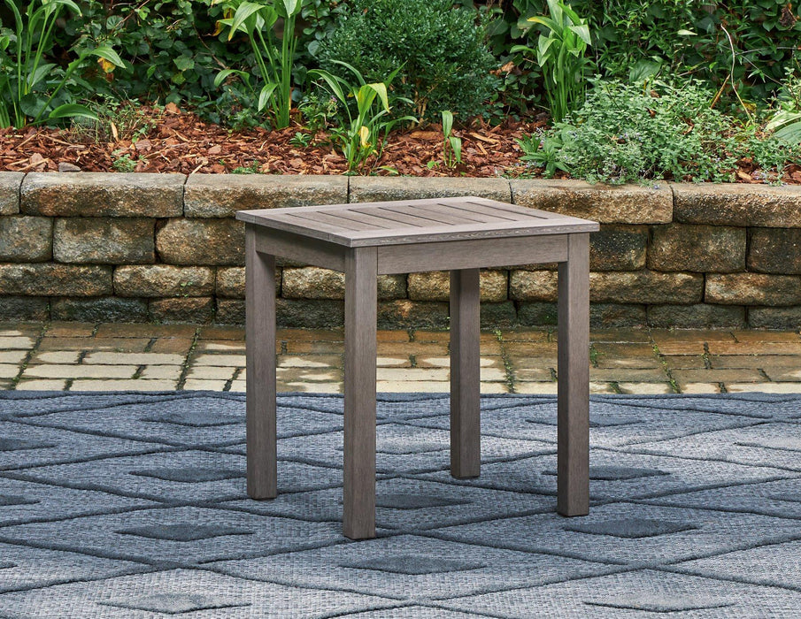 Hillside Barn Outdoor End Table - Premium Outdoor End Table from Ashley Furniture - Just $189.12! Shop now at Furniture Wholesale Plus  We are the best furniture store in Nashville, Hendersonville, Goodlettsville, Madison, Antioch, Mount Juliet, Lebanon, Gallatin, Springfield, Murfreesboro, Franklin, Brentwood