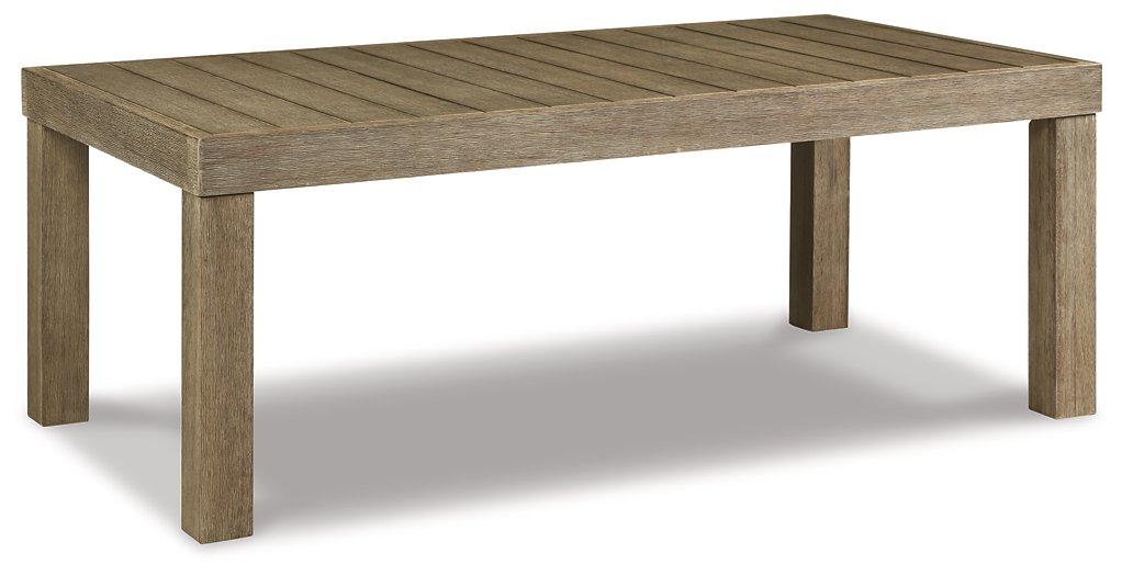 Silo Point Outdoor Coffee Table - Premium Outdoor Cocktail Table from Ashley Furniture - Just $235.02! Shop now at Furniture Wholesale Plus  We are the best furniture store in Nashville, Hendersonville, Goodlettsville, Madison, Antioch, Mount Juliet, Lebanon, Gallatin, Springfield, Murfreesboro, Franklin, Brentwood