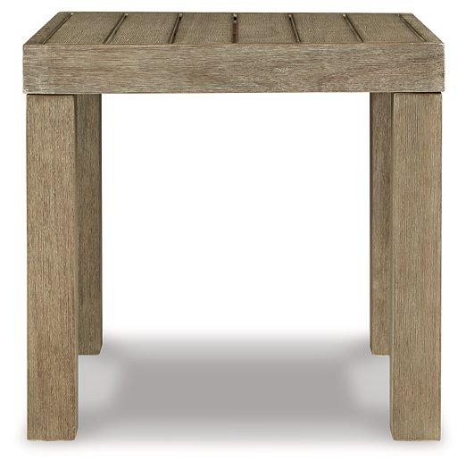 Silo Point Outdoor End Table - Premium Outdoor End Table from Ashley Furniture - Just $162.64! Shop now at Furniture Wholesale Plus  We are the best furniture store in Nashville, Hendersonville, Goodlettsville, Madison, Antioch, Mount Juliet, Lebanon, Gallatin, Springfield, Murfreesboro, Franklin, Brentwood