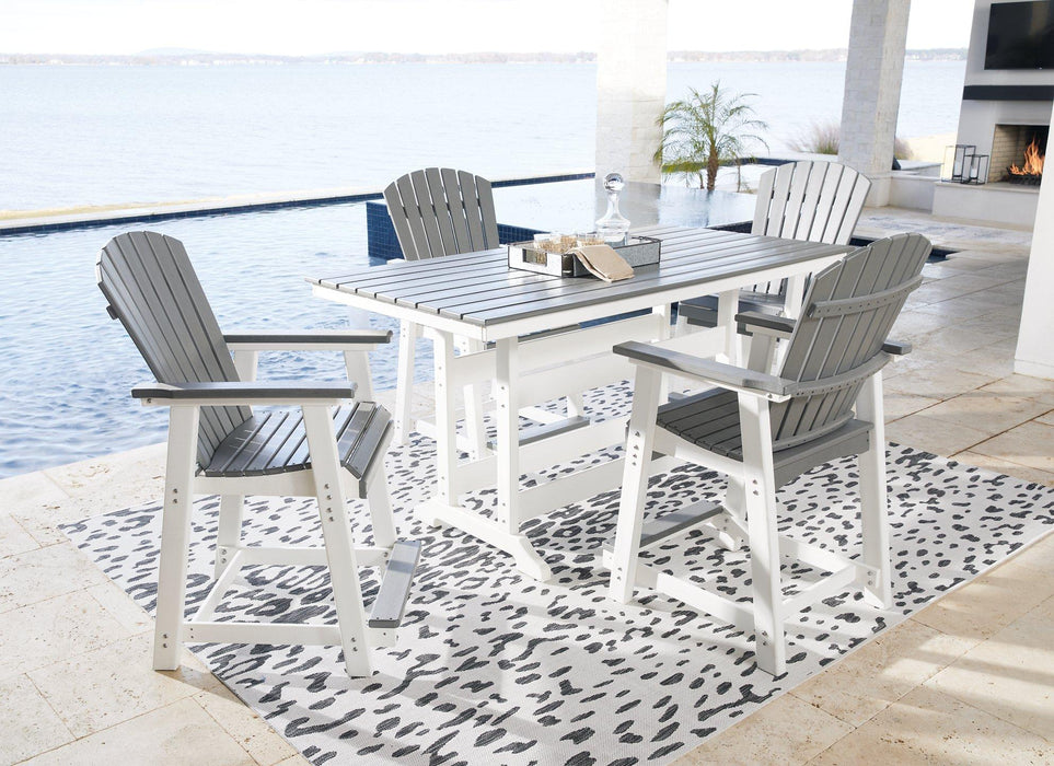 Transville Outdoor Dining Set - Premium Outdoor Dining Set from Ashley Furniture - Just $1761.74! Shop now at Furniture Wholesale Plus  We are the best furniture store in Nashville, Hendersonville, Goodlettsville, Madison, Antioch, Mount Juliet, Lebanon, Gallatin, Springfield, Murfreesboro, Franklin, Brentwood