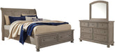 Lettner Bedroom Set - Premium Bedroom Set from Ashley Furniture - Just $1699.41! Shop now at Furniture Wholesale Plus  We are the best furniture store in Nashville, Hendersonville, Goodlettsville, Madison, Antioch, Mount Juliet, Lebanon, Gallatin, Springfield, Murfreesboro, Franklin, Brentwood