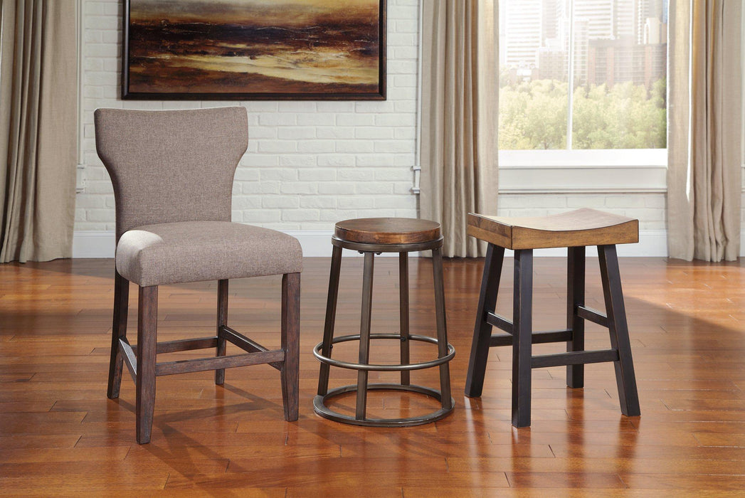 Glosco Counter Height Bar Stool - Premium Barstool from Ashley Furniture - Just $92.51! Shop now at Furniture Wholesale Plus  We are the best furniture store in Nashville, Hendersonville, Goodlettsville, Madison, Antioch, Mount Juliet, Lebanon, Gallatin, Springfield, Murfreesboro, Franklin, Brentwood