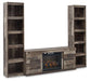 Derekson 3-Piece Entertainment Center with Electric Fireplace - Premium Entertainment Center from Ashley Furniture - Just $668.12! Shop now at Furniture Wholesale Plus  We are the best furniture store in Nashville, Hendersonville, Goodlettsville, Madison, Antioch, Mount Juliet, Lebanon, Gallatin, Springfield, Murfreesboro, Franklin, Brentwood