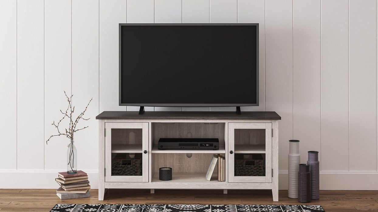 Dorrinson 60" TV Stand - Premium TV Stand from Ashley Furniture - Just $285.47! Shop now at Furniture Wholesale Plus  We are the best furniture store in Nashville, Hendersonville, Goodlettsville, Madison, Antioch, Mount Juliet, Lebanon, Gallatin, Springfield, Murfreesboro, Franklin, Brentwood