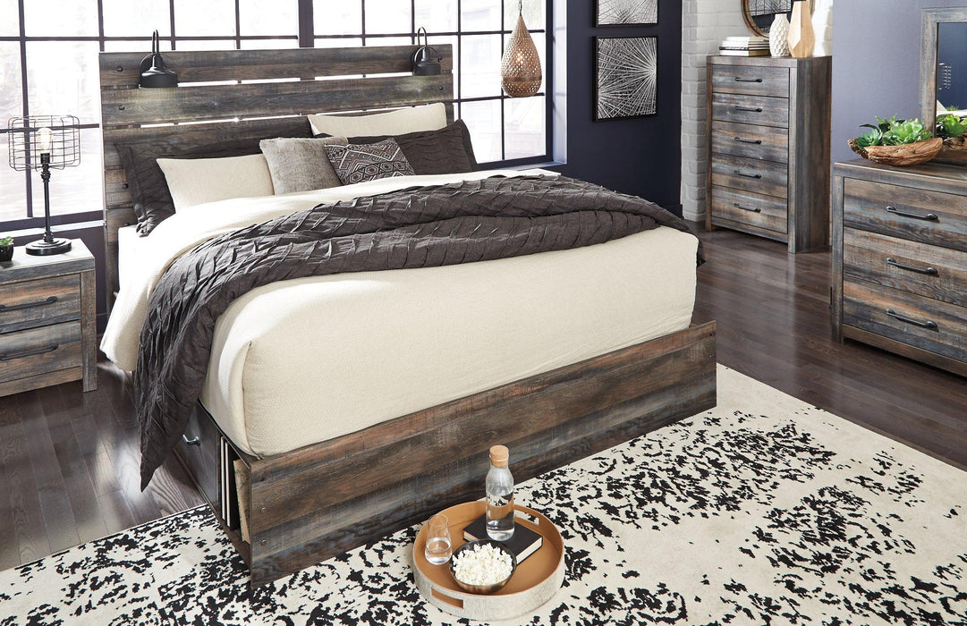 Drystan Bed with 2 Storage Drawers - Premium Bed from Ashley Furniture - Just $466.59! Shop now at Furniture Wholesale Plus  We are the best furniture store in Nashville, Hendersonville, Goodlettsville, Madison, Antioch, Mount Juliet, Lebanon, Gallatin, Springfield, Murfreesboro, Franklin, Brentwood