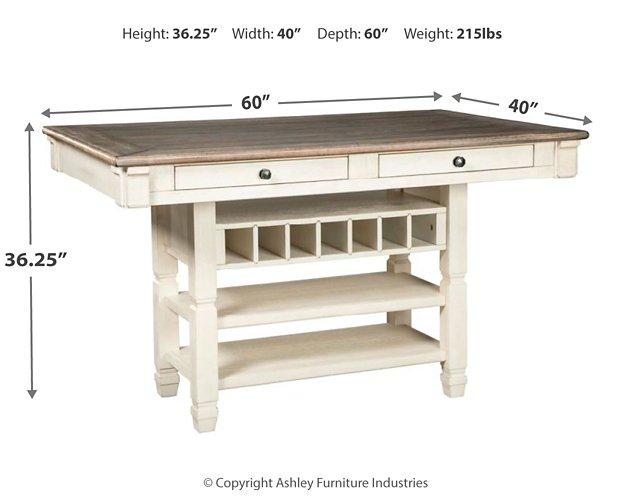 Bolanburg Counter Height Dining Table - Premium Dining Table from Ashley Furniture - Just $641.55! Shop now at Furniture Wholesale Plus  We are the best furniture store in Nashville, Hendersonville, Goodlettsville, Madison, Antioch, Mount Juliet, Lebanon, Gallatin, Springfield, Murfreesboro, Franklin, Brentwood