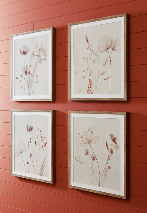 Bondner Wall Art (Set of 4) - Premium Wall Art from Ashley Furniture - Just $166.28! Shop now at Furniture Wholesale Plus  We are the best furniture store in Nashville, Hendersonville, Goodlettsville, Madison, Antioch, Mount Juliet, Lebanon, Gallatin, Springfield, Murfreesboro, Franklin, Brentwood